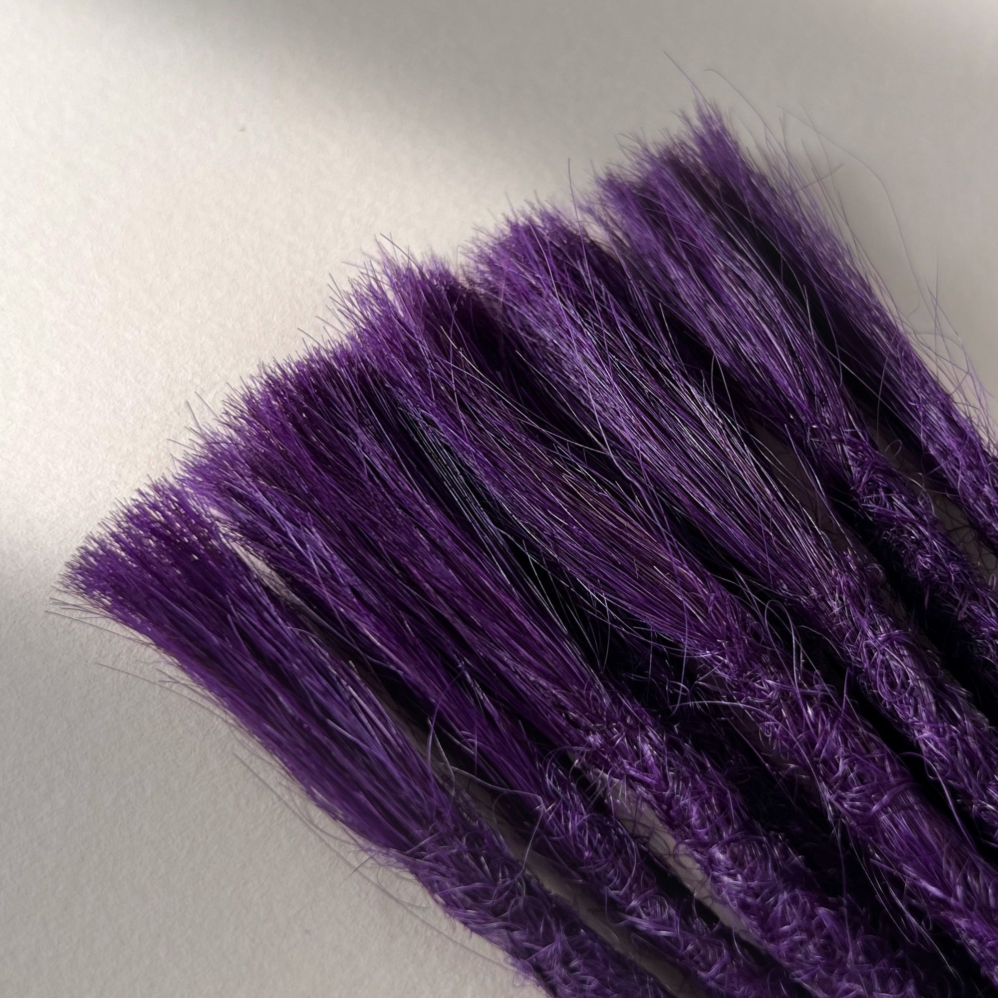 Straight Locs | Violent Violet V01 | Open Ends