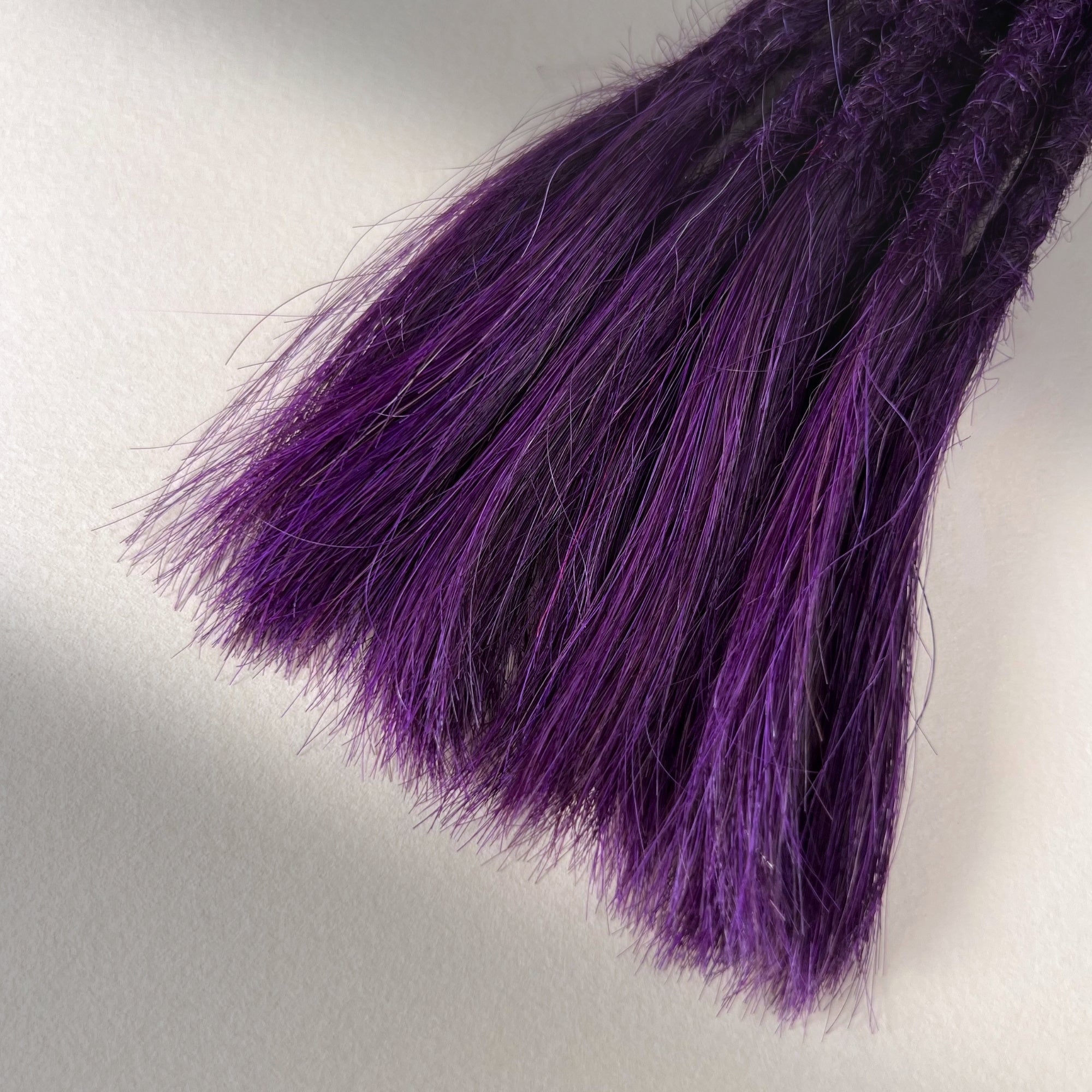 Straight Locs | Violent Violet V01 | Open Ends