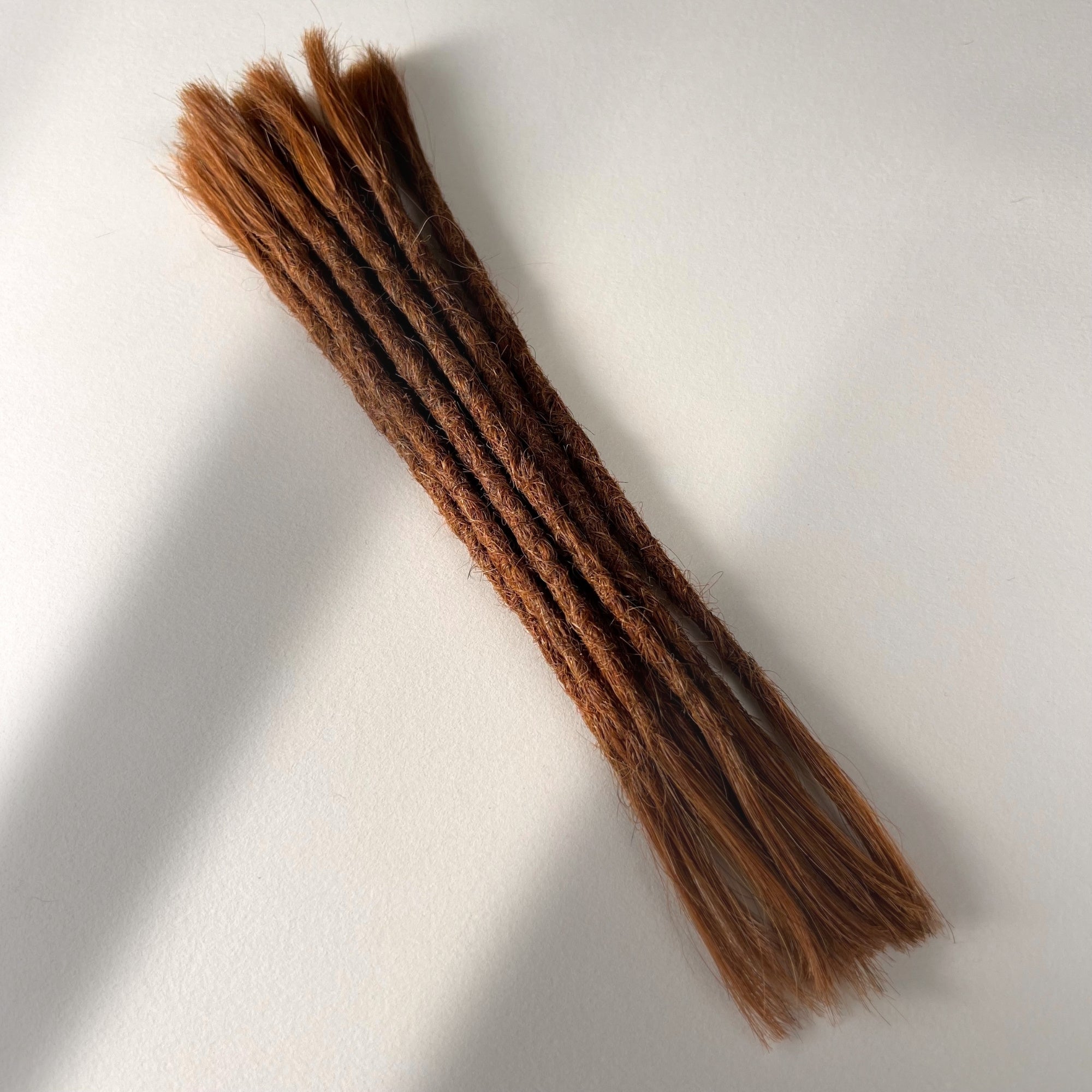 Straight Locs | Burnt Sienna