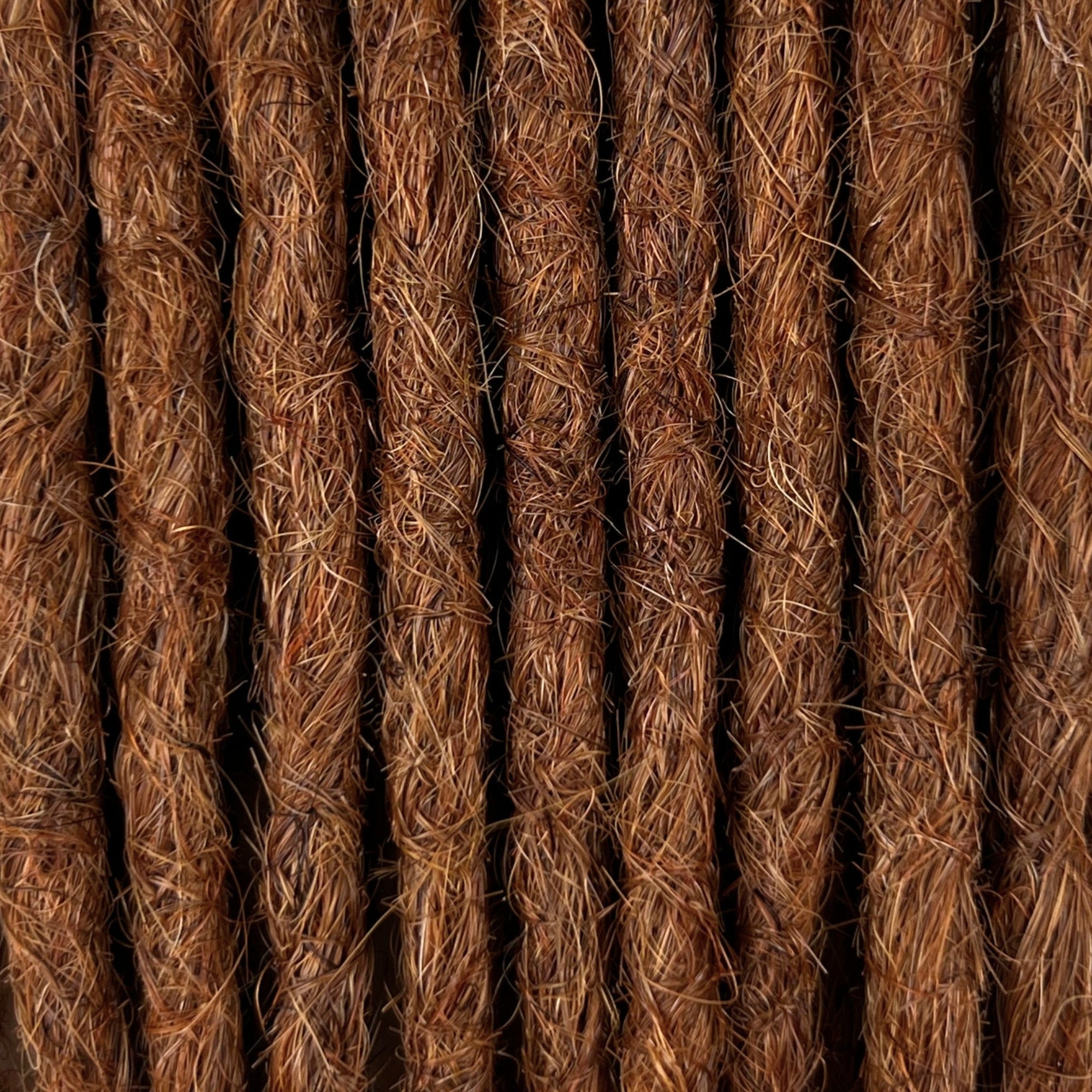 Straight Locs | Burnt Sienna