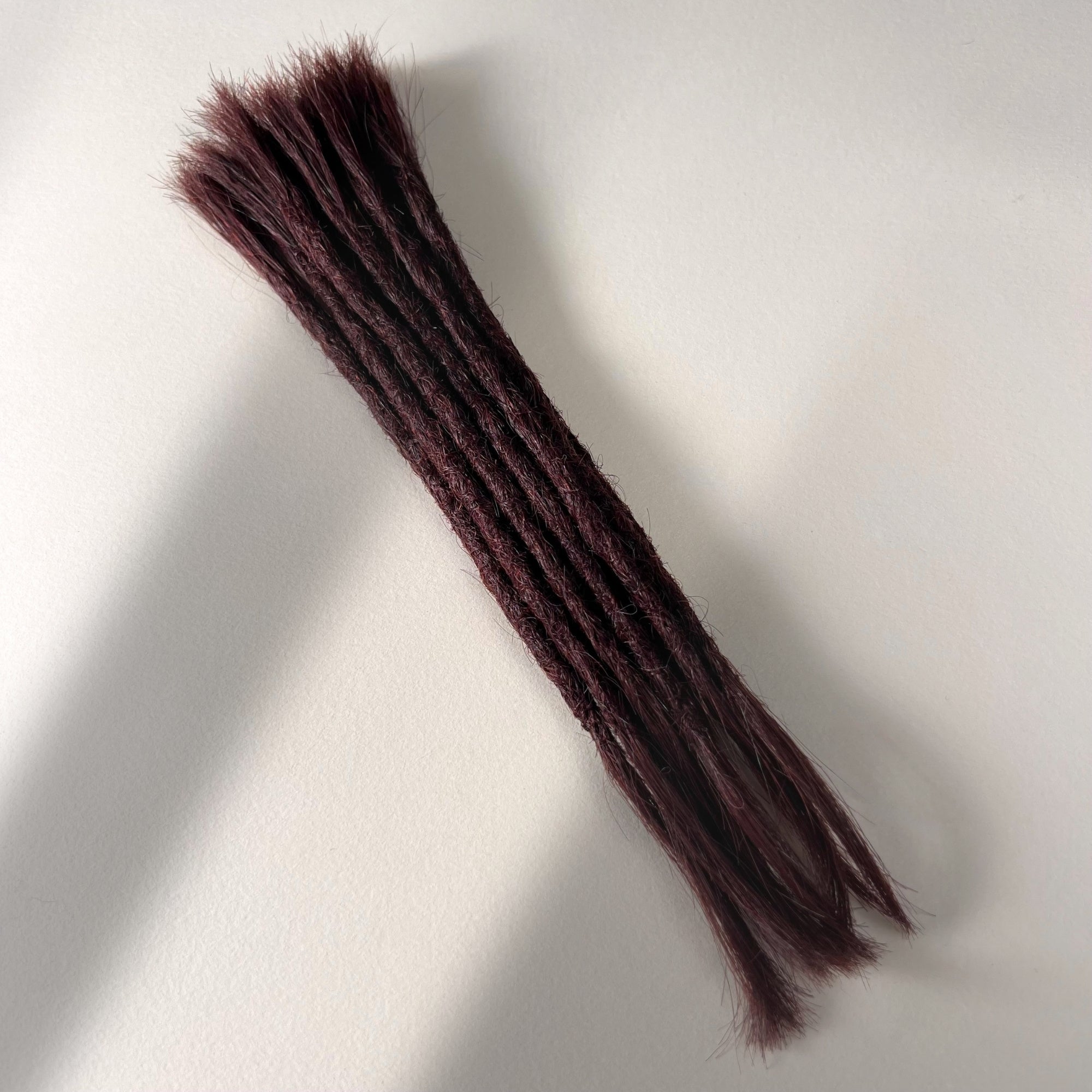 Straight Locs | Crimson Crown 5D | Open Ends