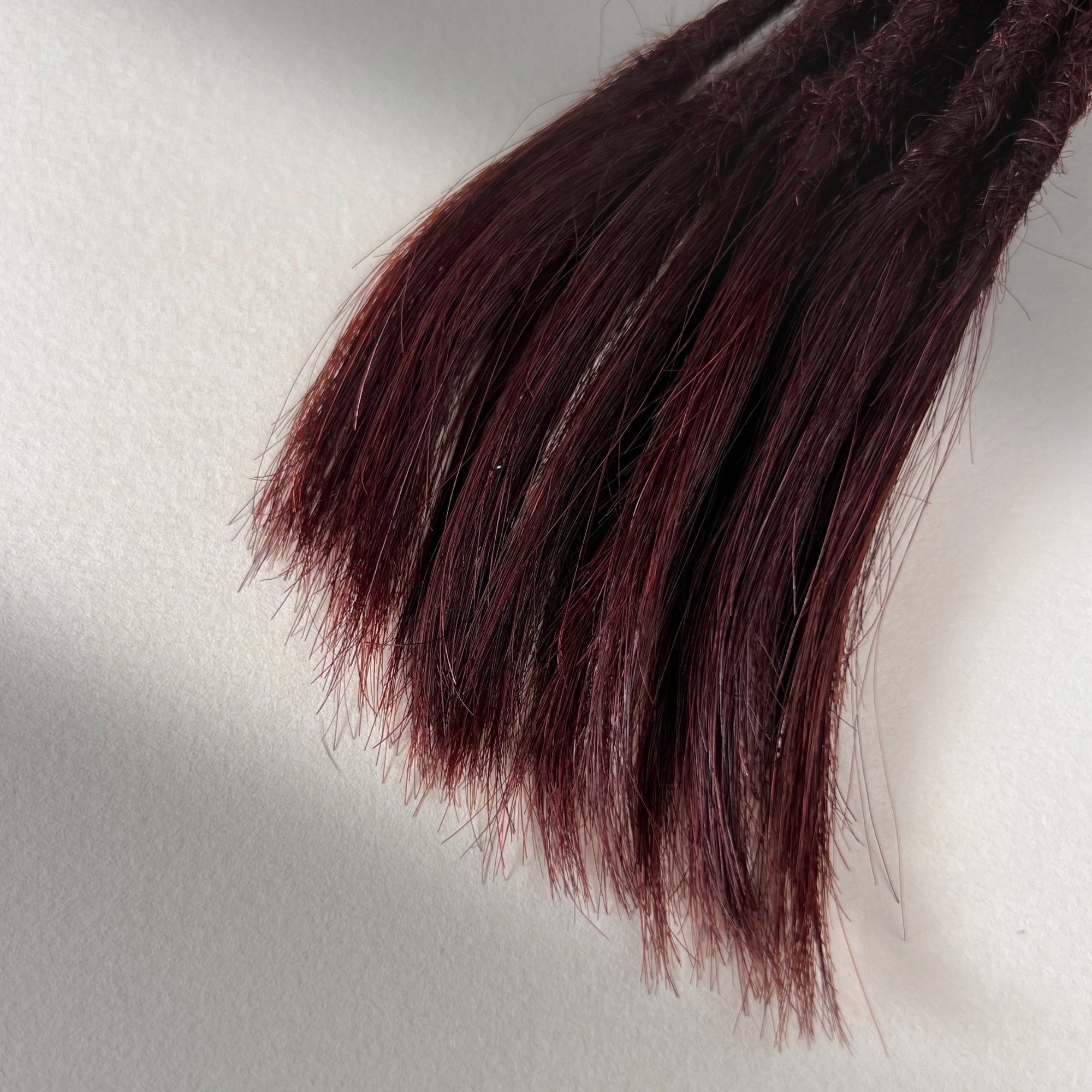 Straight Locs | Crimson Crown 5D | Open Ends