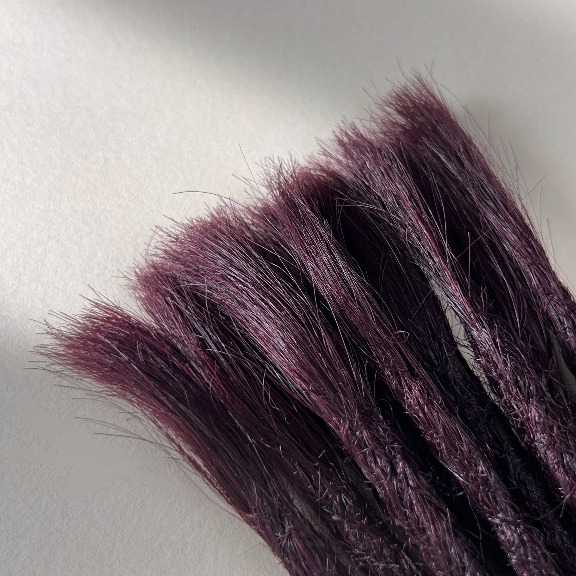Straight Locs | Marsala 5B | Open Ends