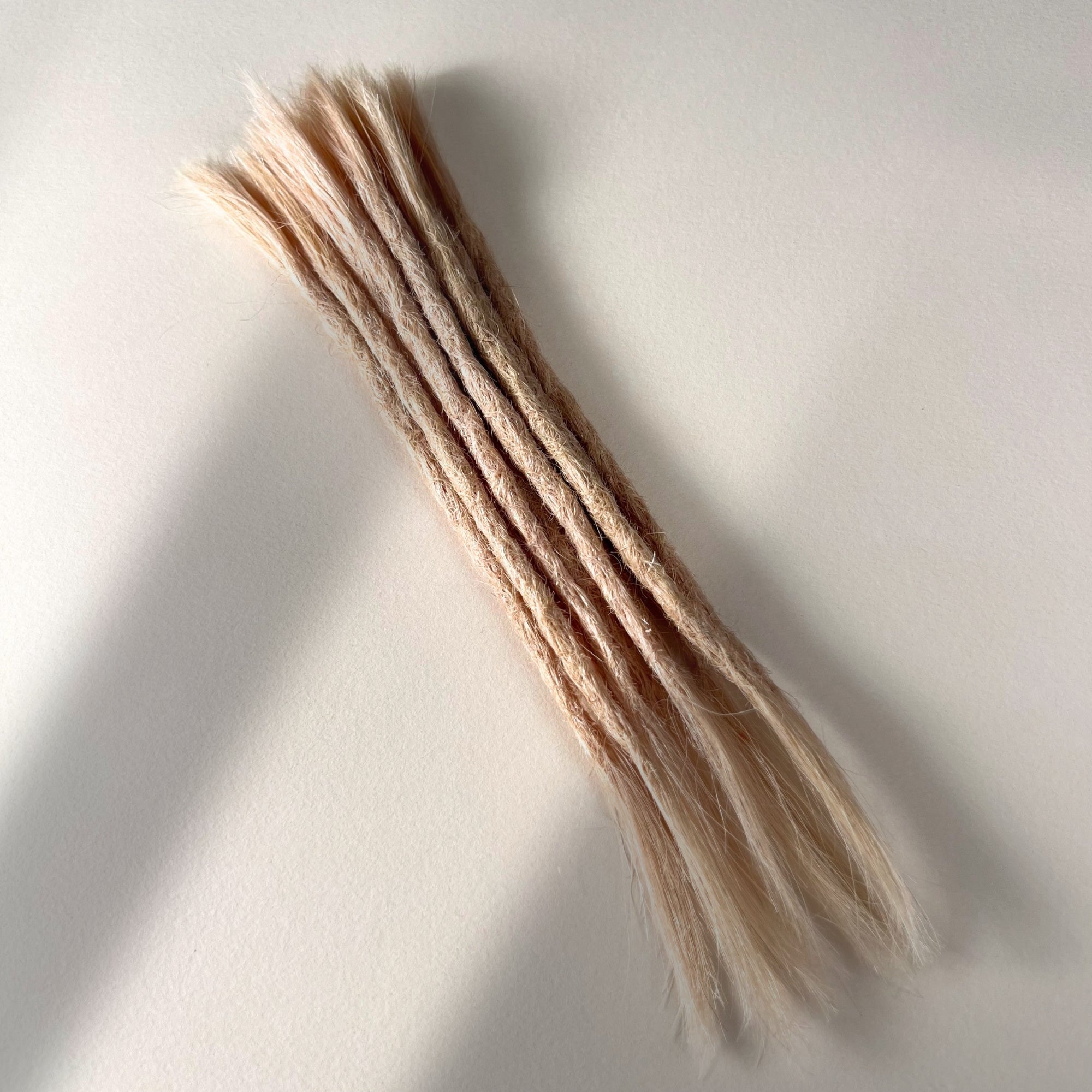 Straight Locs | Pale Dogwood 10G | Open Ends