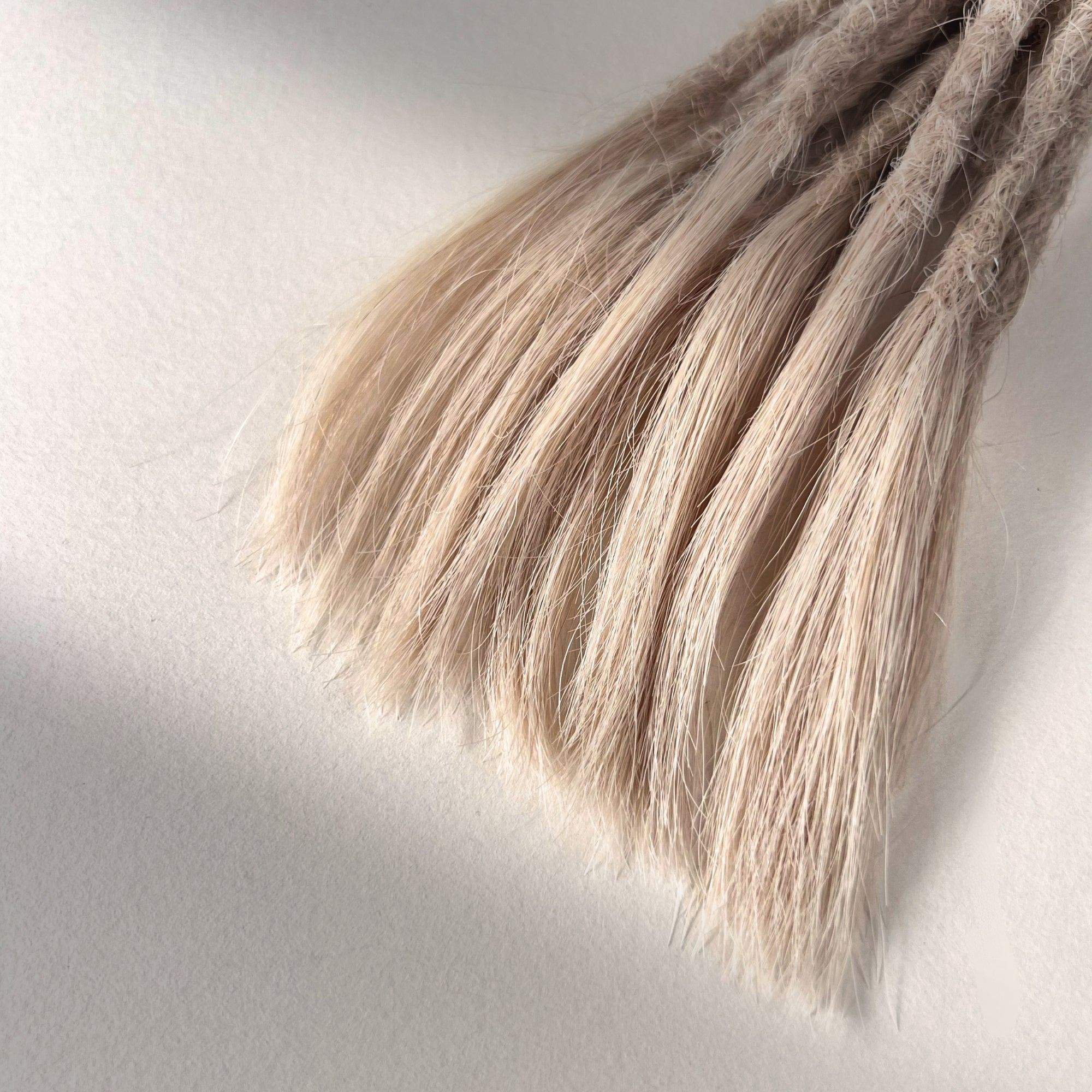 Straight Locs | Black Page 10F | Open Ends