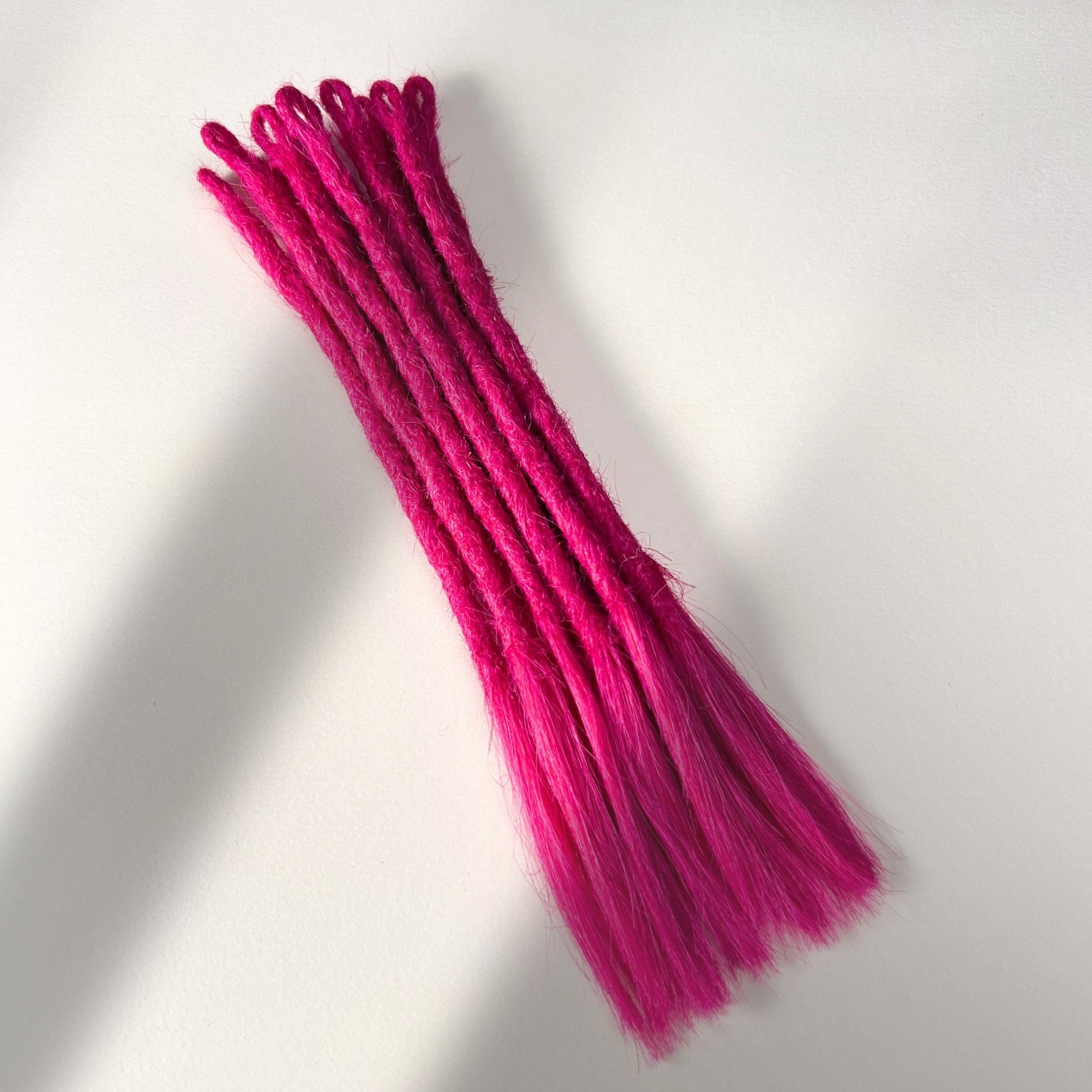 Straight Locs | Magenta