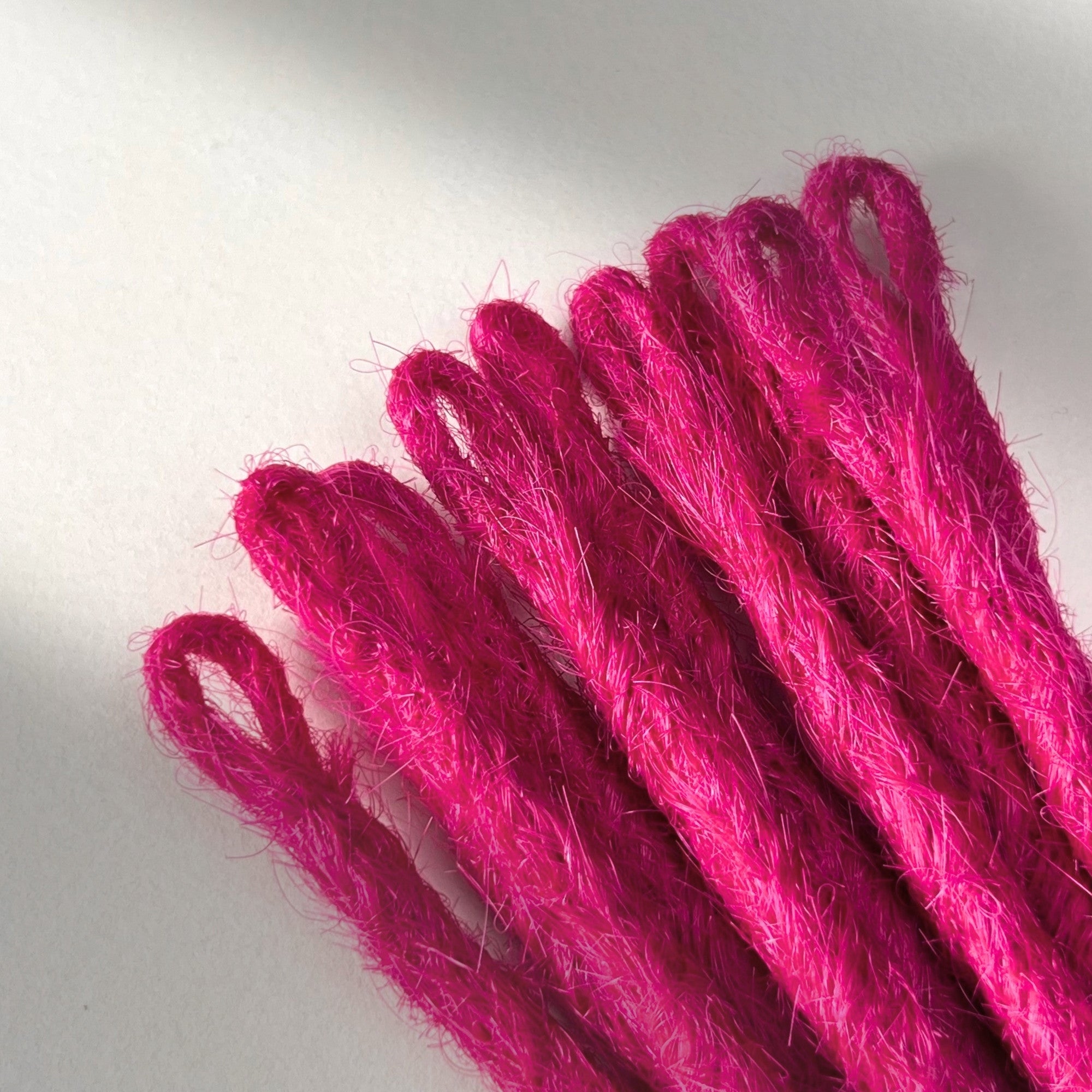 Straight Locs | Magenta