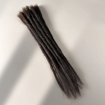 Straight Locs | Strong Coffee 5A | Open Ends