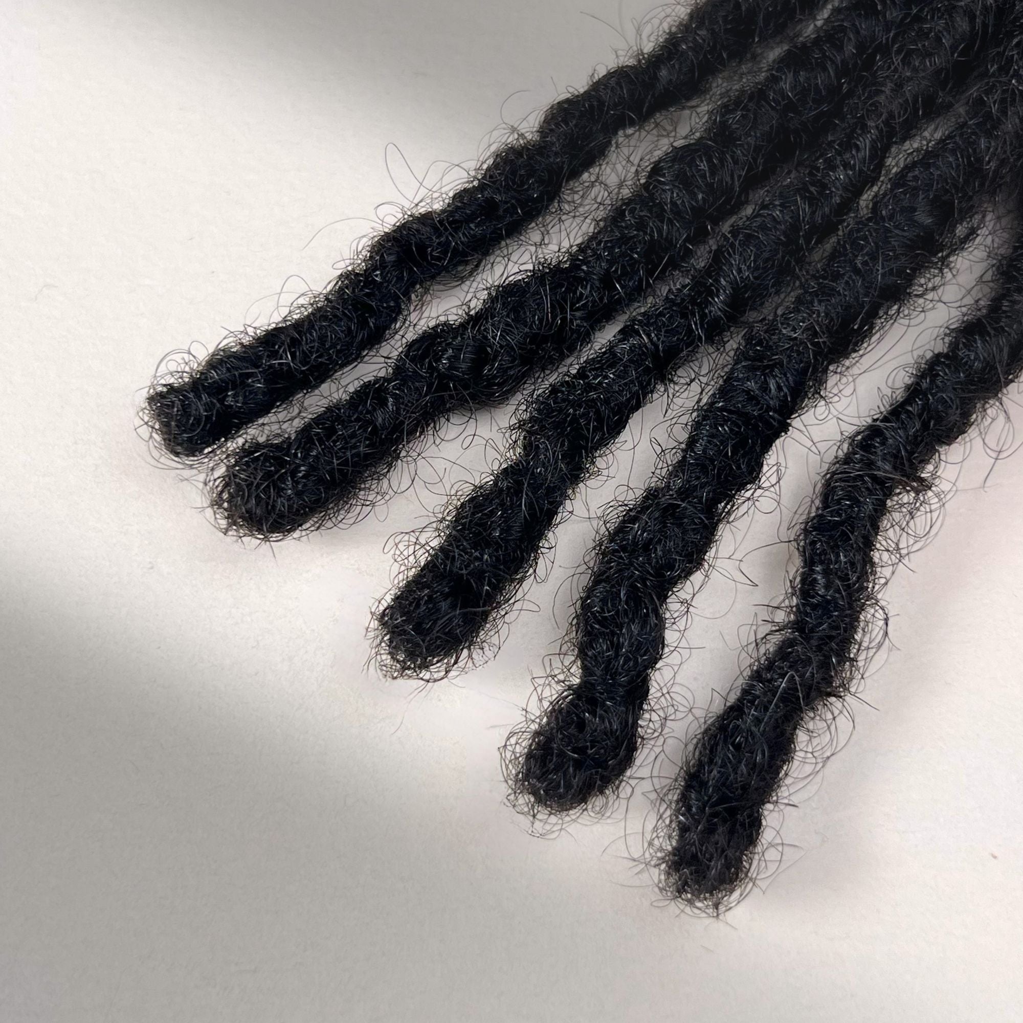 Kinky Locs | Natural Black | Blunt Ends