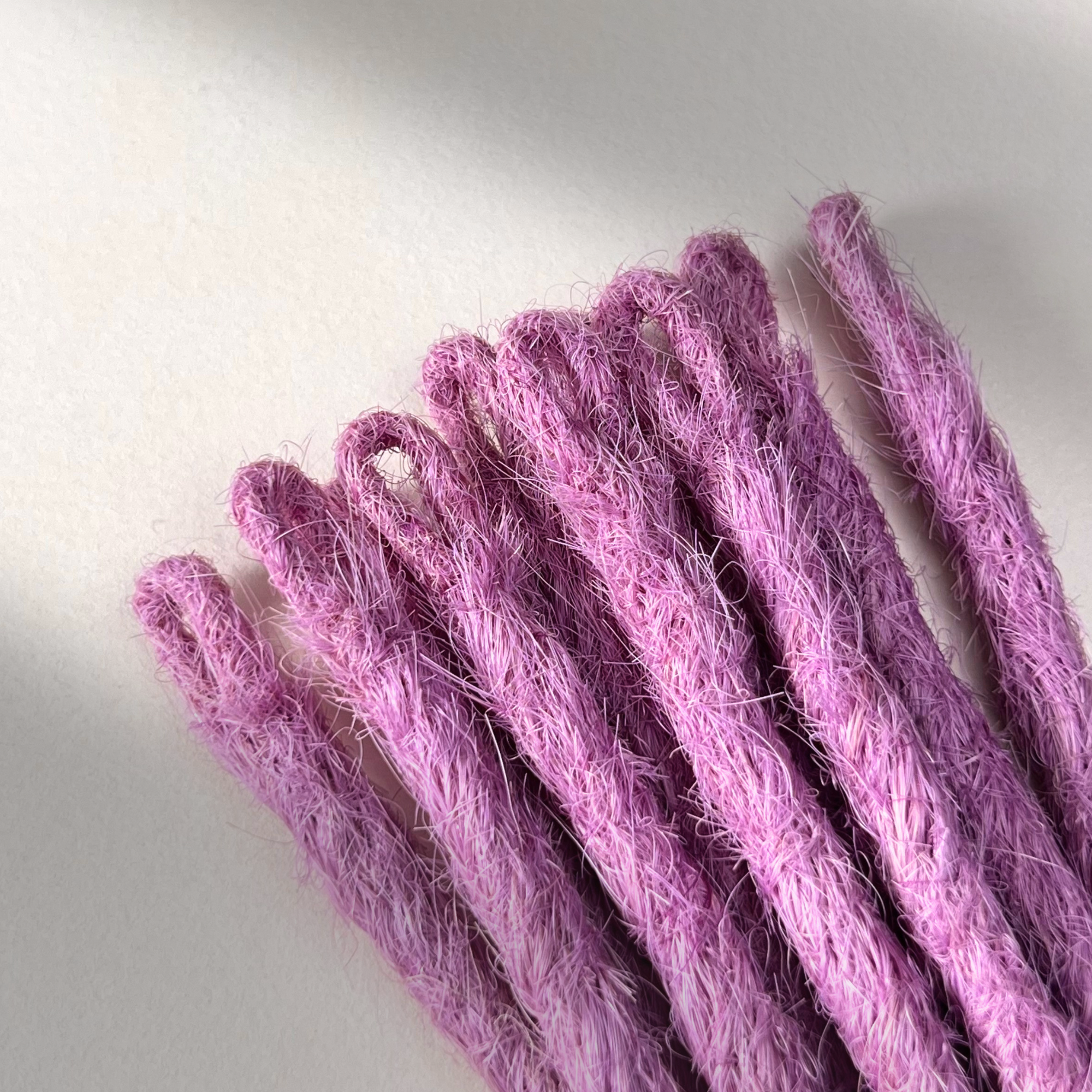 Straight Locs | Purple Cloud