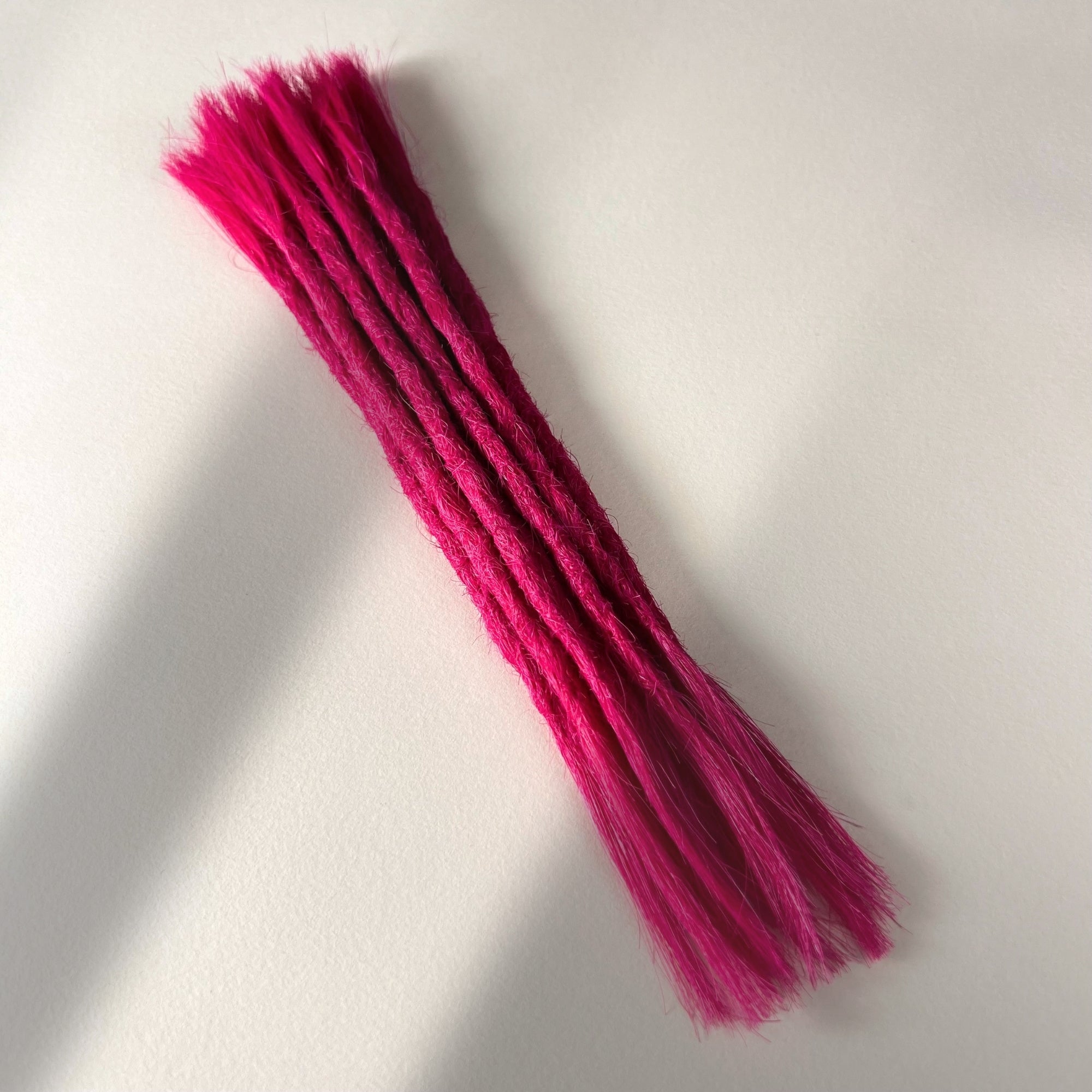 Straight Locs | Magenta