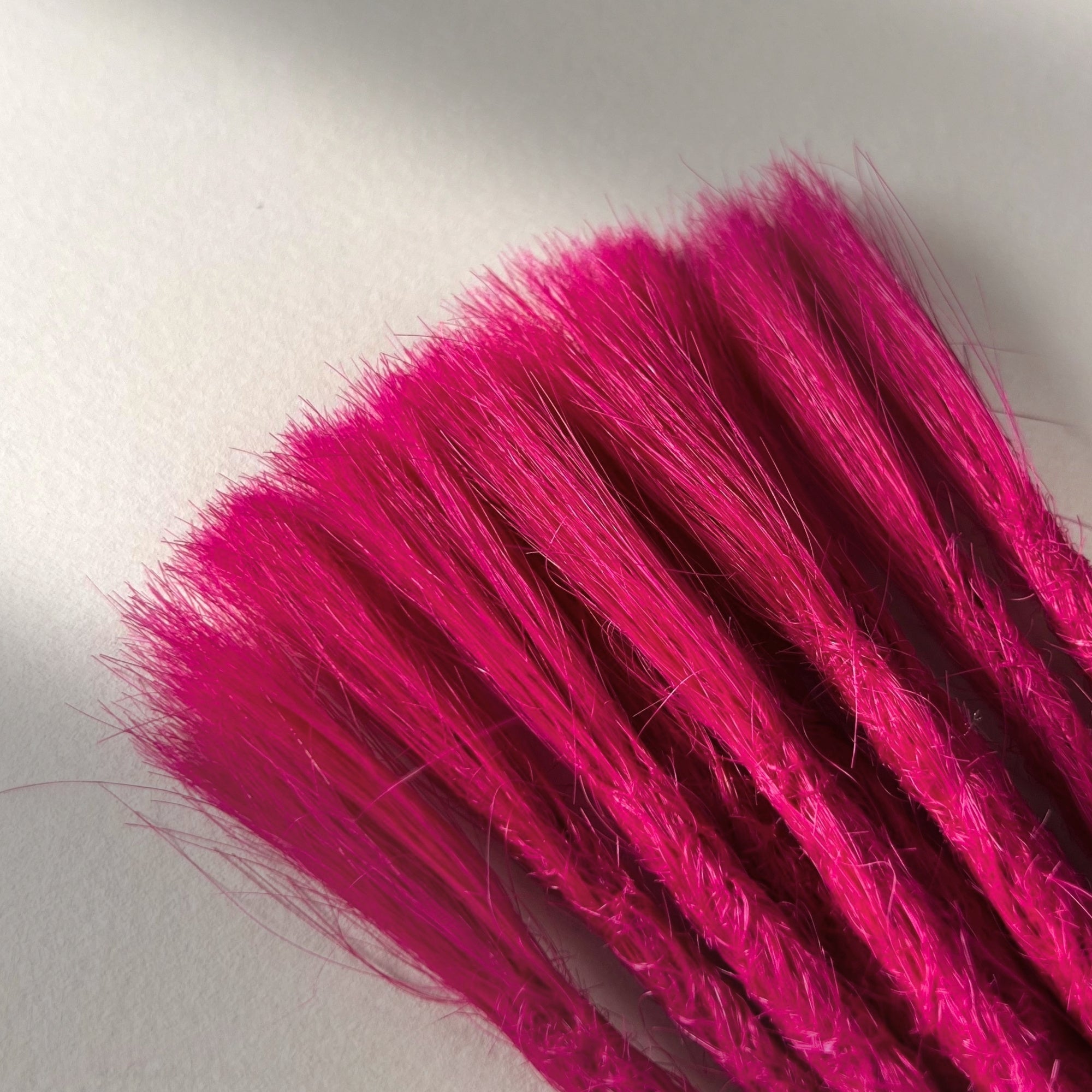Straight Locs | Magenta