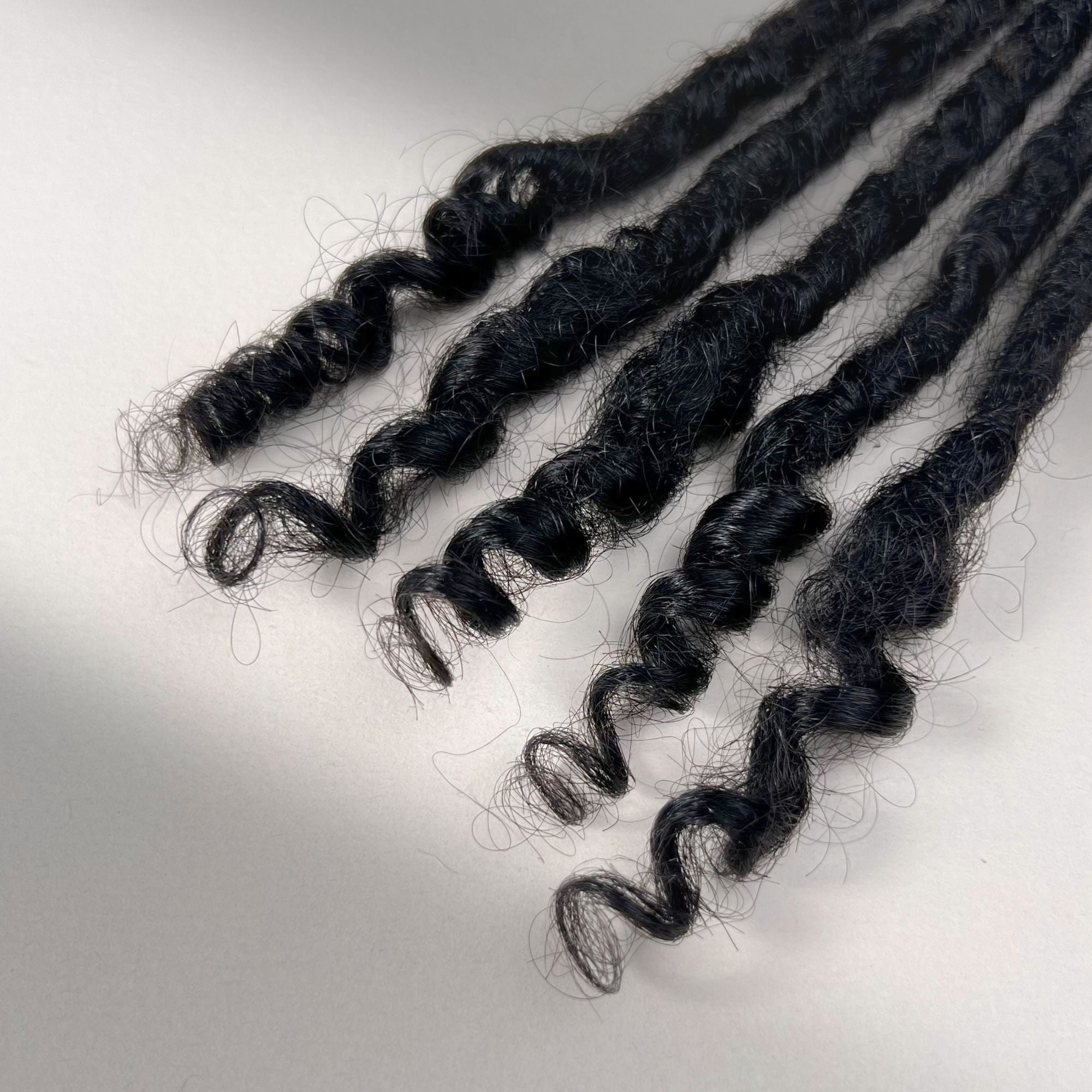 Interlocking Kinky Locs | Natural Black