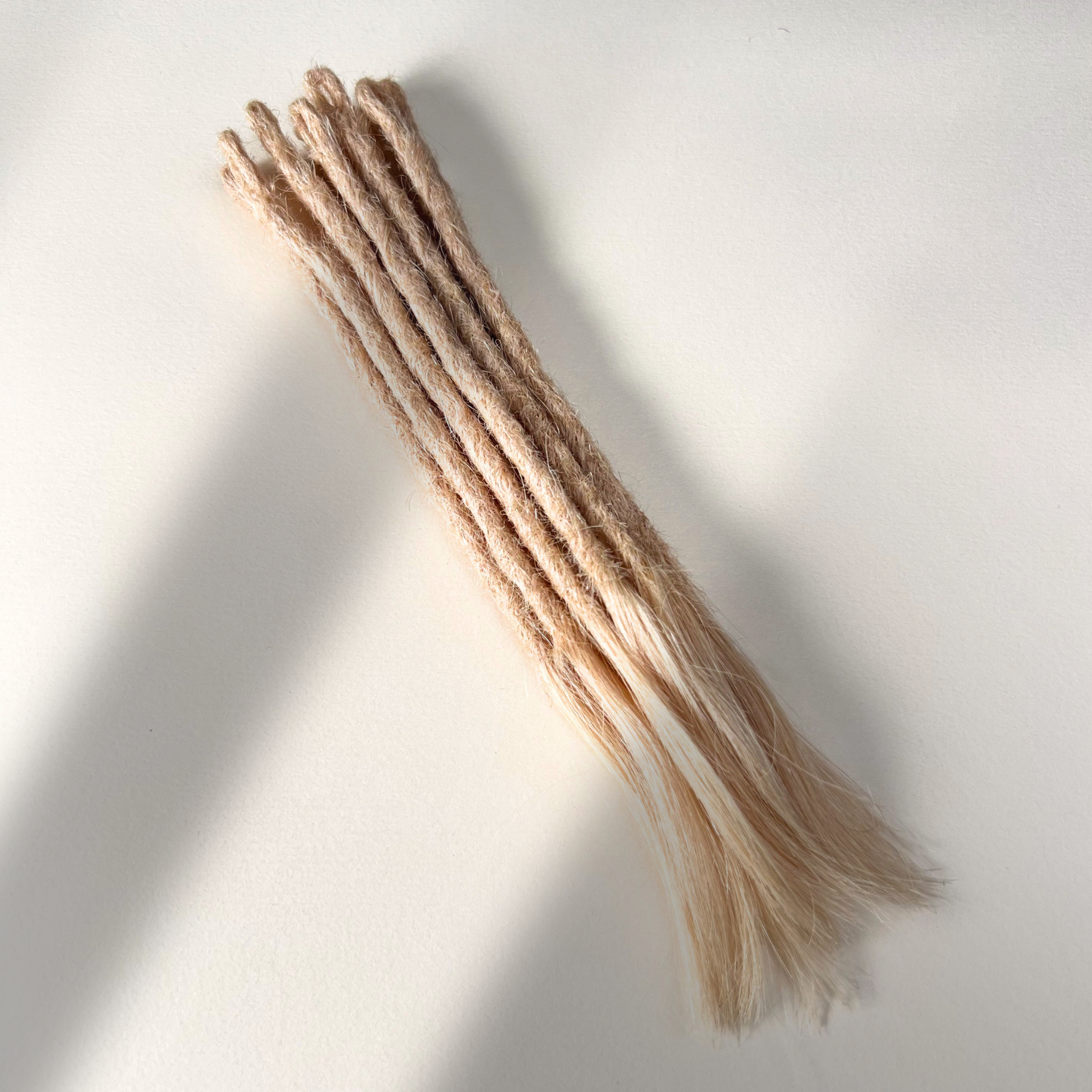 Straight Locs | Pale Dogwood