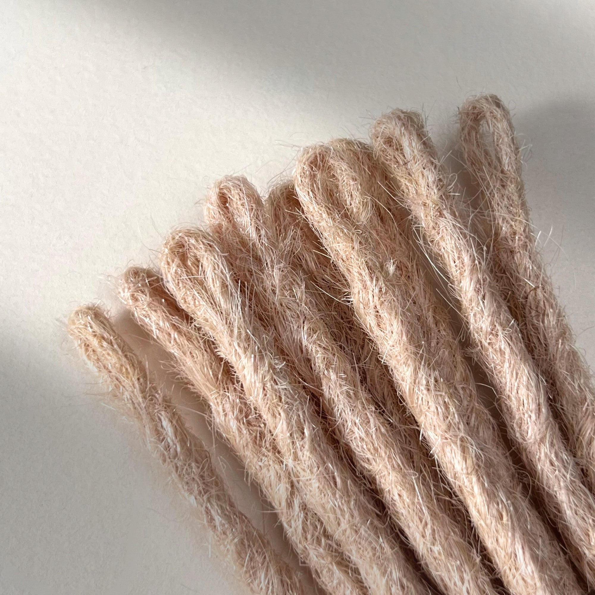 Straight Locs | Pale Dogwood