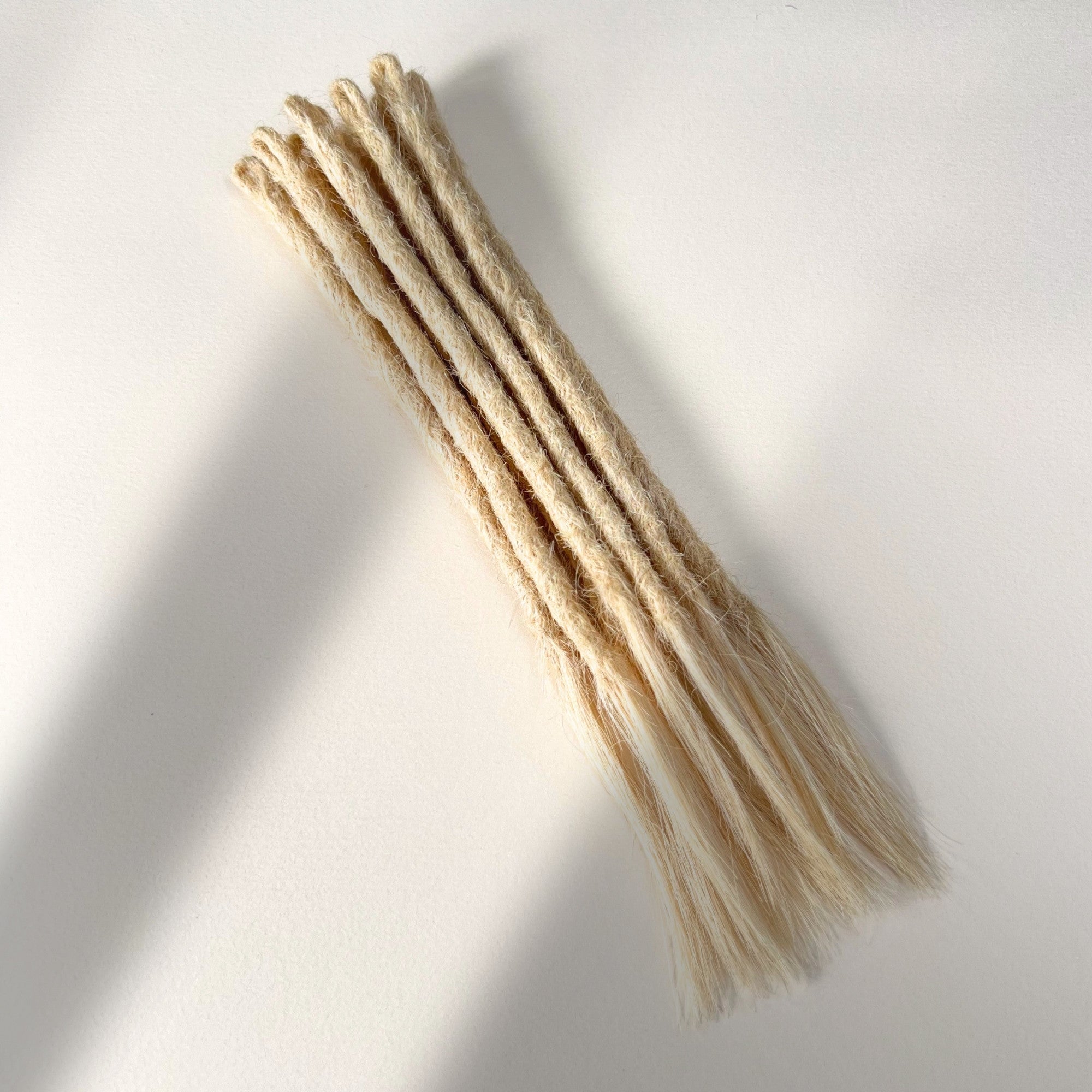 Straight Locs | Wheat Colored