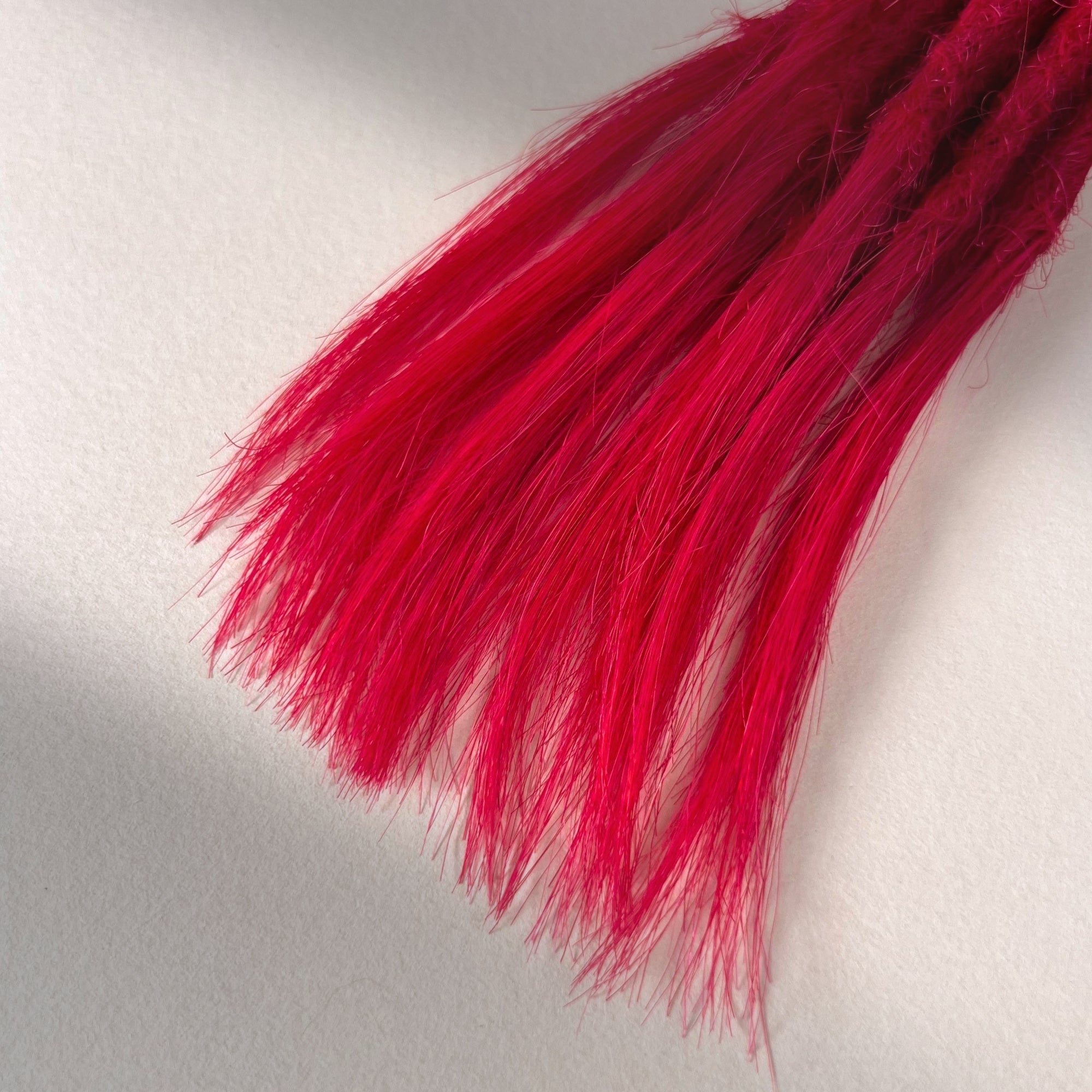 Straight Locs | Indian Pink P01 | Open Ends