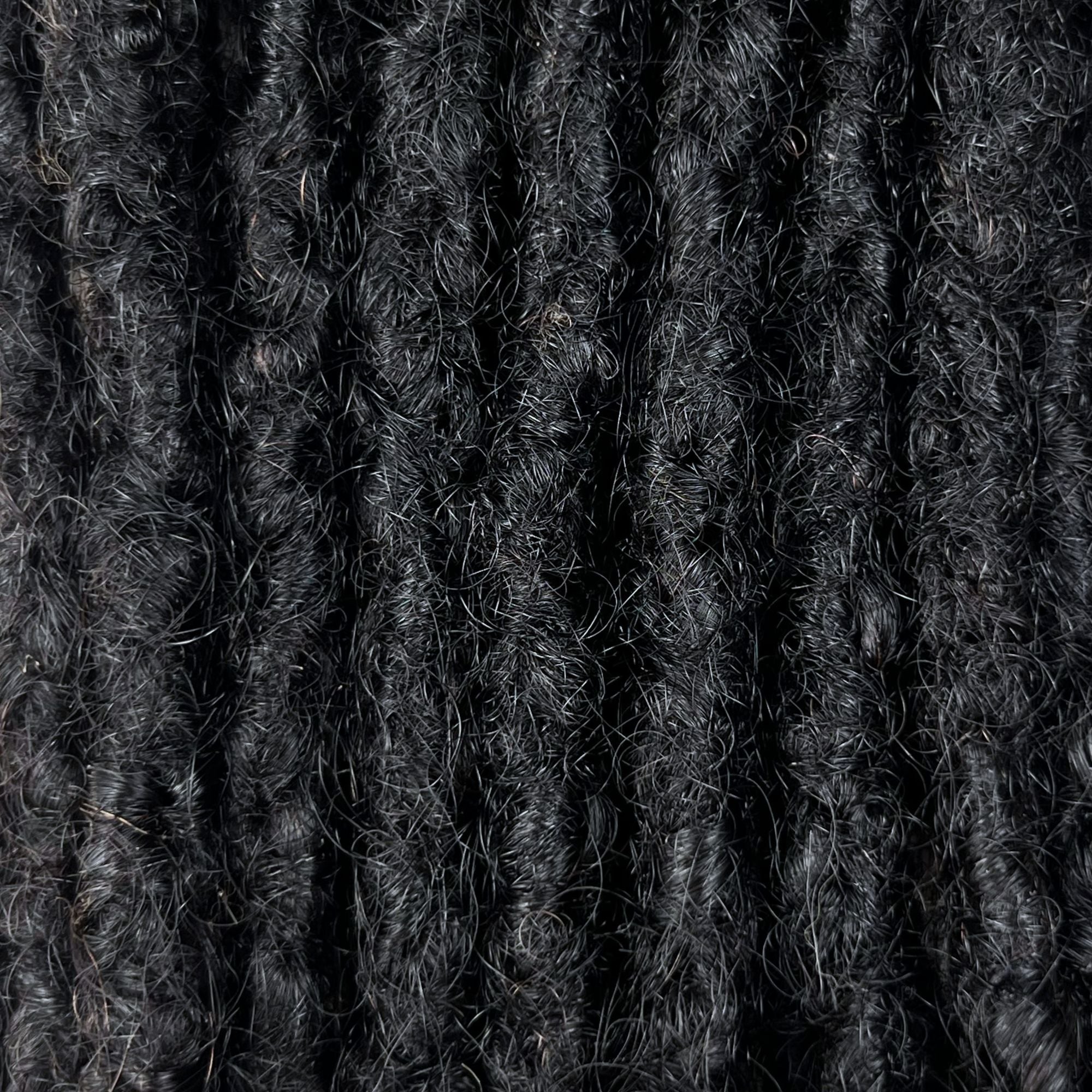 Interlocking Kinky Locs | Natural Black