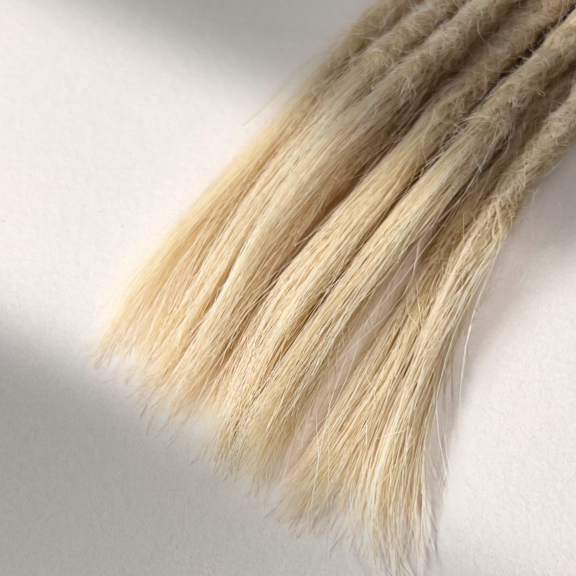 Straight Locs | Wheat Colored