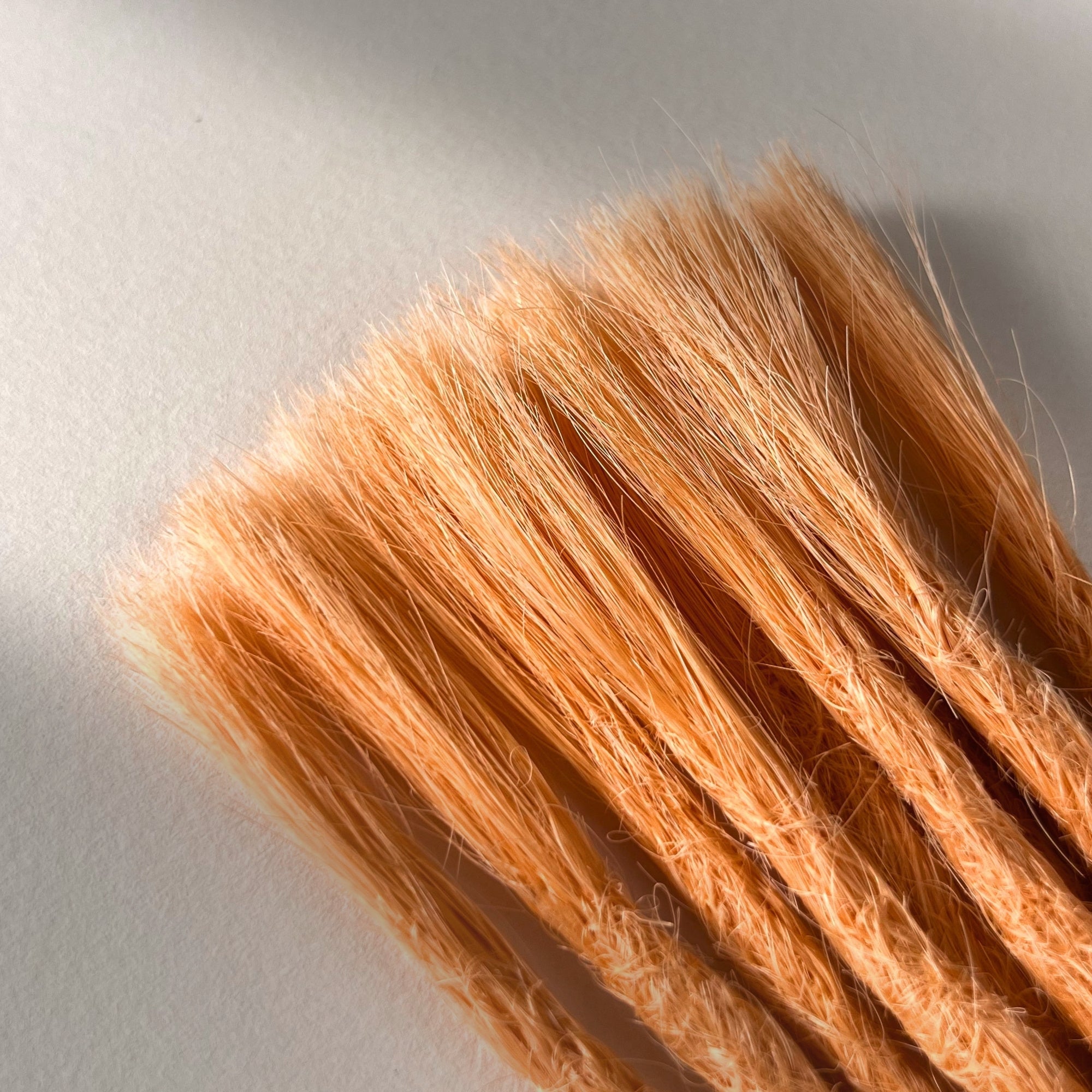 Straight Locs | Peach Fuzz O03 | Open Ends