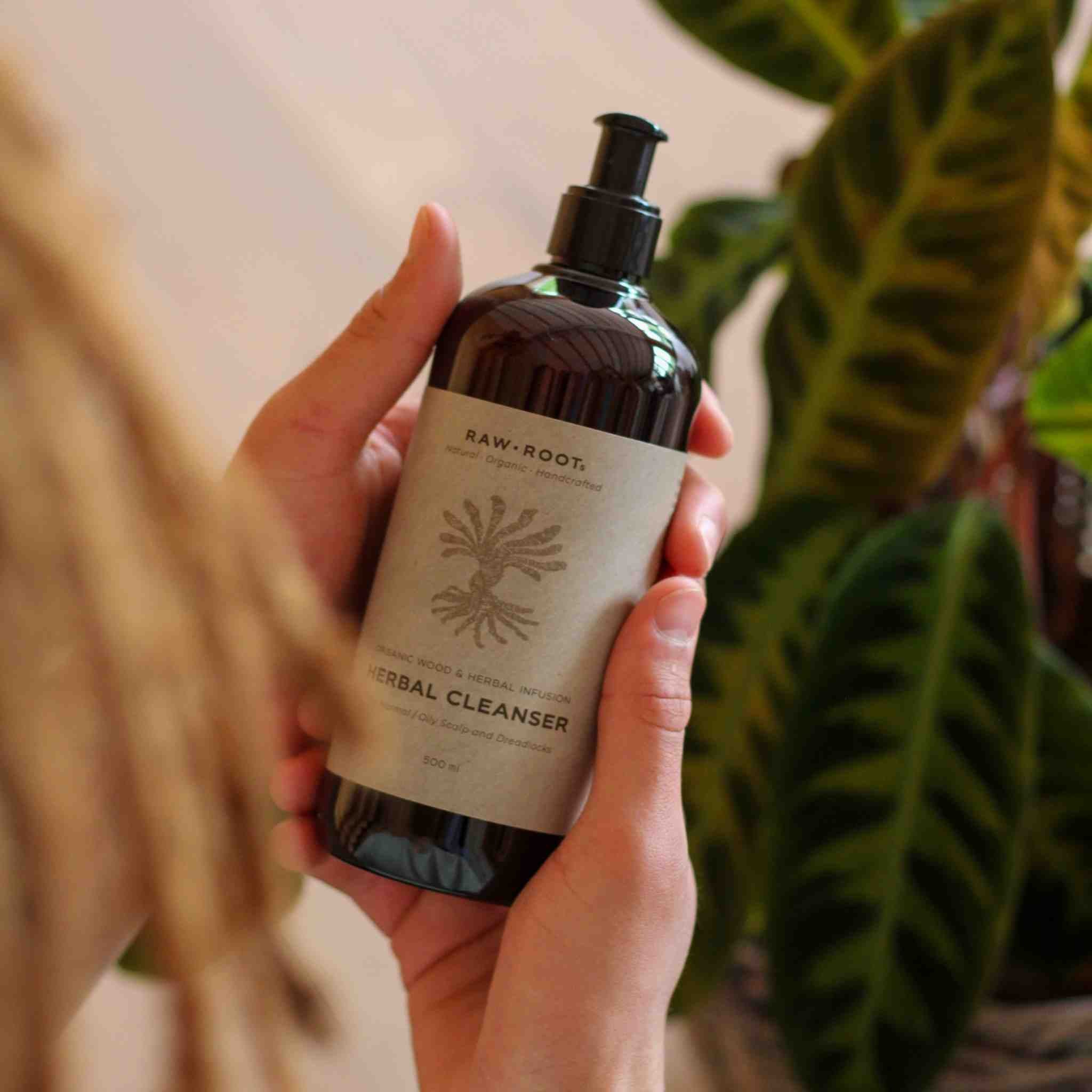 Raw Roots | Herbal Cleanser | Liquid Shampoo