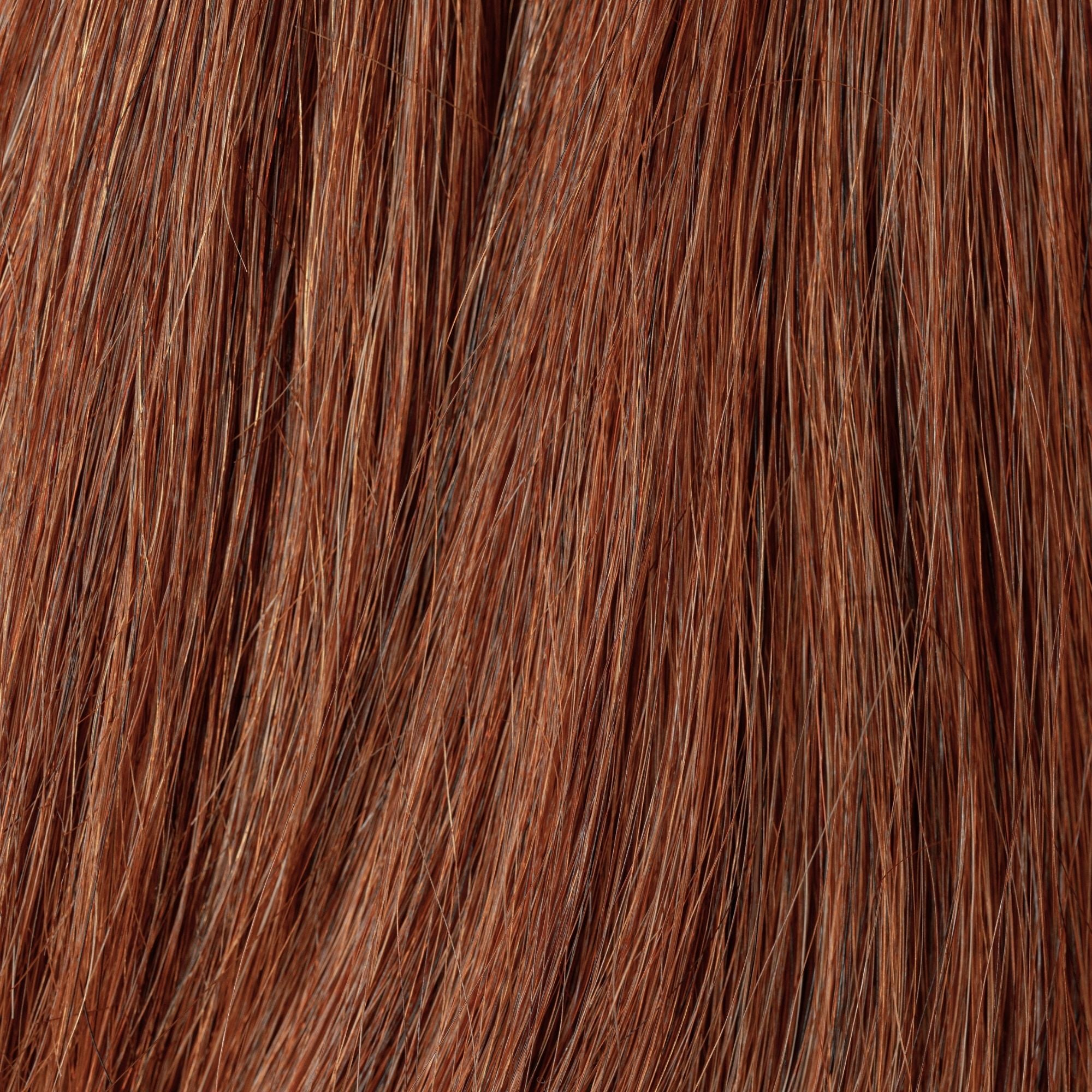 Straight Hair | Burnt Sienna