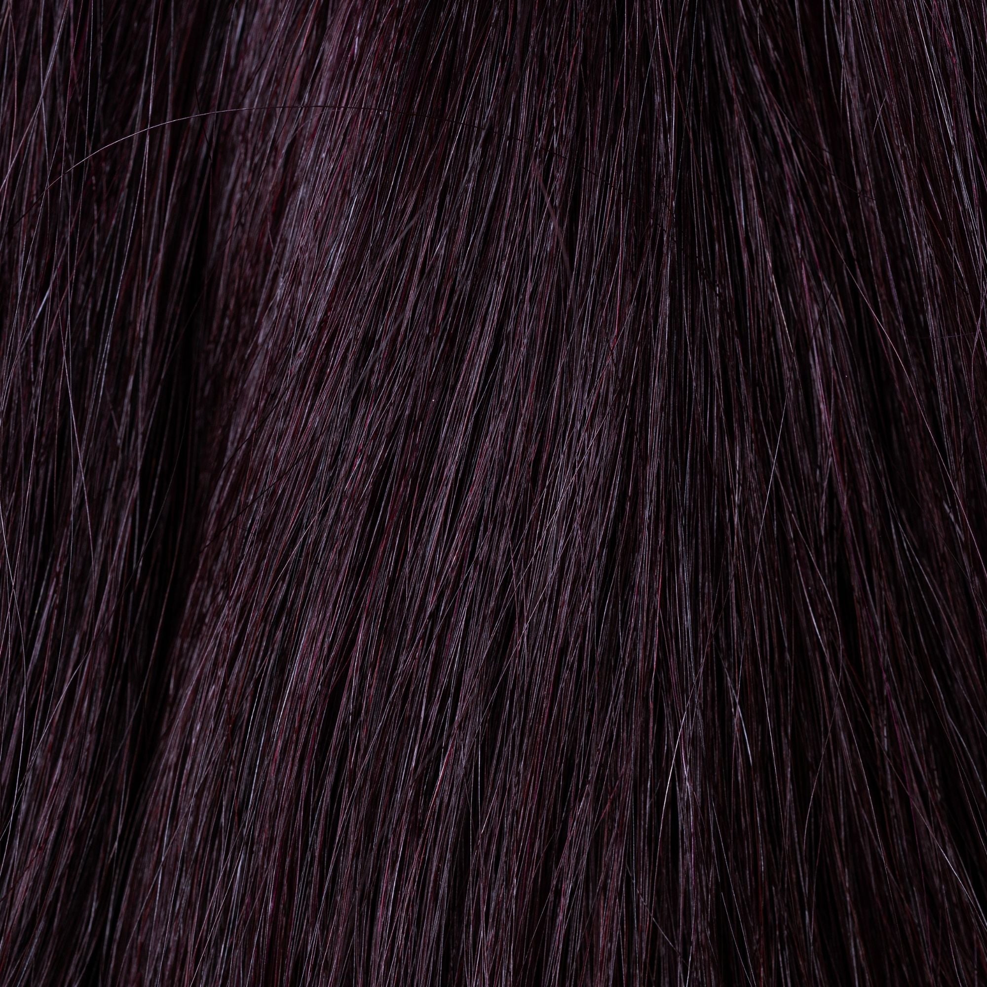 Straight Hair | Marsala
