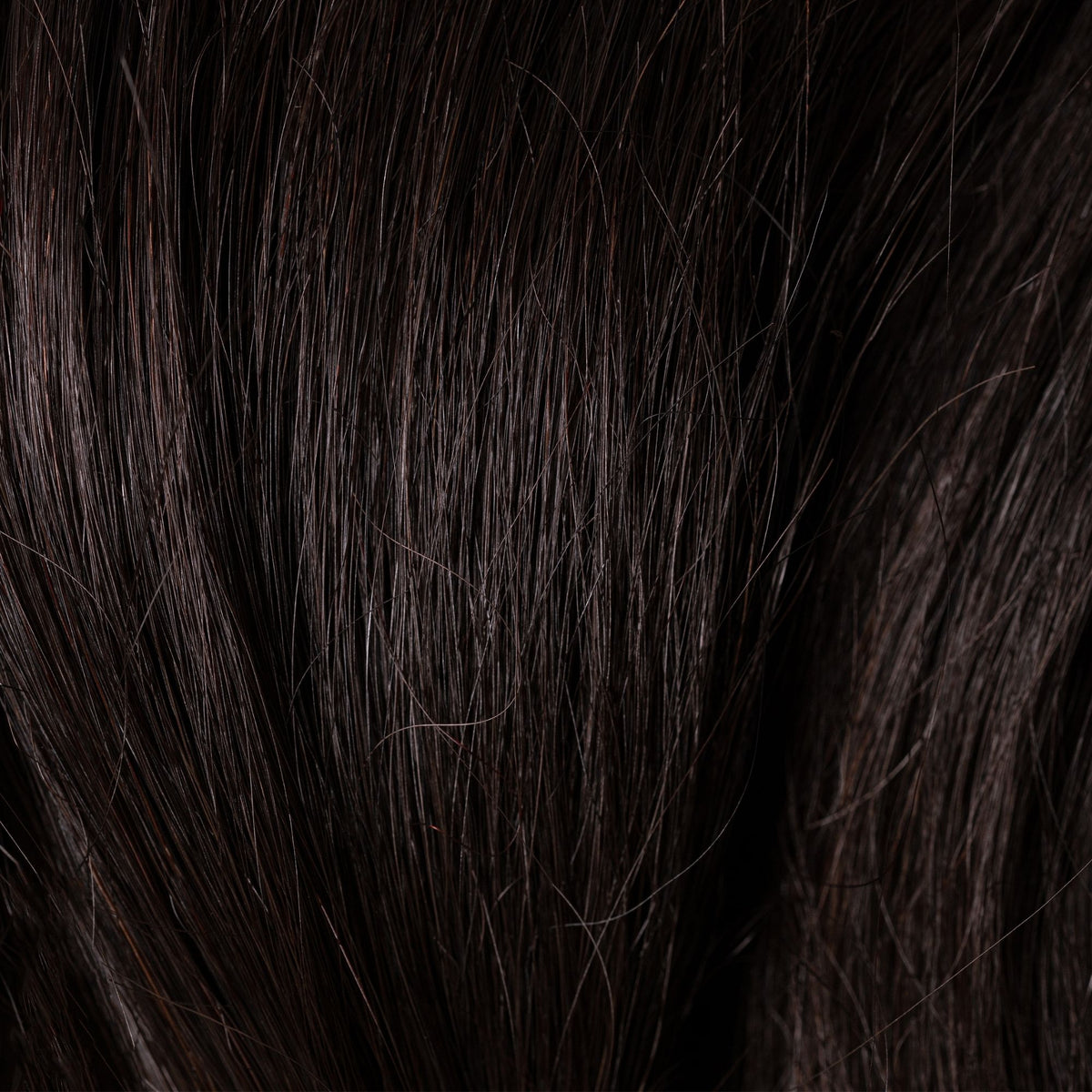 Close-up of Morion loose human hair texture for Straight Loc Extensions