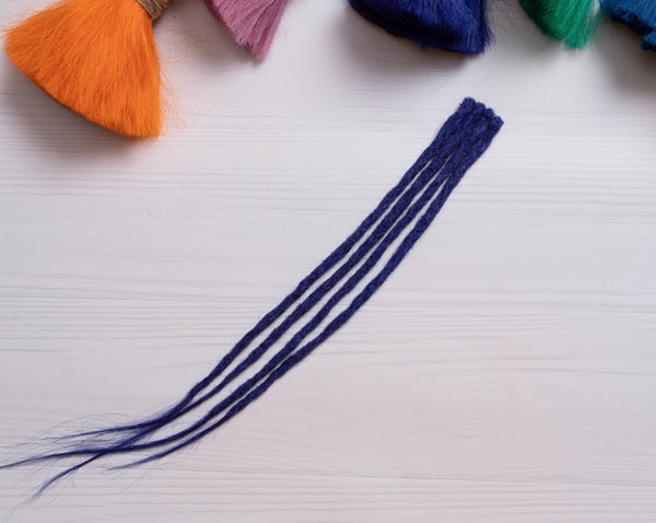 Clip-in dreadlock extensions V05 Blueberry - Dreadradar
