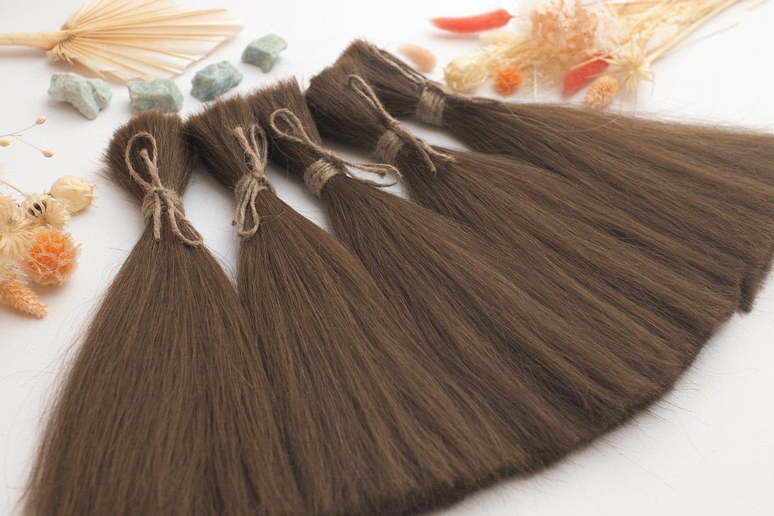Natural hair Kit 6/37 Dark Blonde Golden Brown - Dreadradar