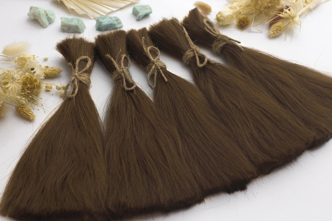 Natural hair Kit 8/74 Light Blonde Brown Copper - Dreadradar