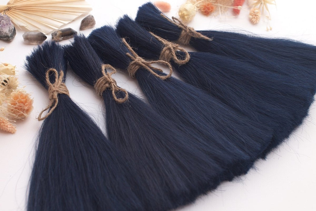 Natural hair Kit B01 Blue Black - Dreadradar